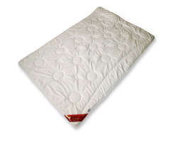 GARANTA Merino Schurwolle Extra Leichtsteppbett 135 x 200 cm