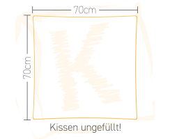 Kissen Premium 70 x 70 cm