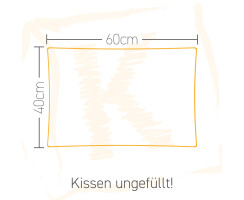 Kissen Premium 40 x 60 cm