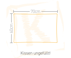 Kissen Premium 60 x 70 cm