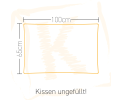Kissen Premium 65 x 100 cm