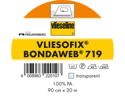 Freudenberg Vlieseline VLIESOFIX Bondaweb Breite 90 cm |...