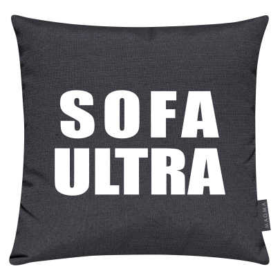 Fanartikelkissen Sofa Ultras 40 x 40 cm 007 anthrazit