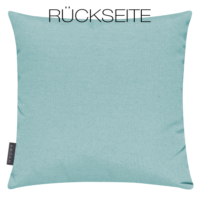 Flamingo Kissenhülle mit Reißverschluß ca. 40x40cm mint