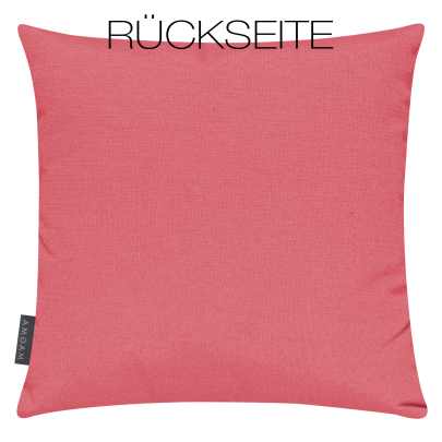 MAGMA Flamingo Kissenhülle mit Reißverschluß ca. 40x40cm gelb