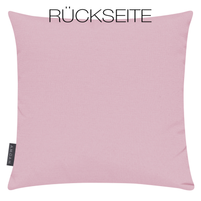 MAGMA Flamingo Kissenhülle mit Reißverschluß ca. 40x40cm rose