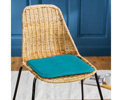 Sitzkissen AVARO Form 47 35 x 35 cm petrol