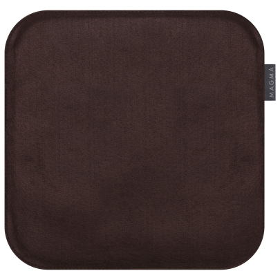 Sitzkissen AVARO Form 47 35 x 35 cm braun