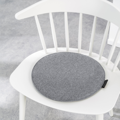 MAGMA Sitzkissen AVARO Form 45 Ø 35 cm grau