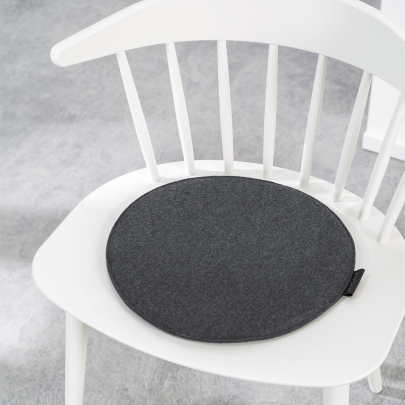 MAGMA Sitzkissen AVARO Form 45 Ø 35 cm anthrazit