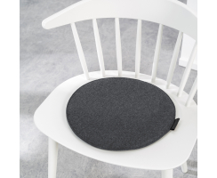 Sitzkissen AVARO Form 45 Ø 35 cm anthrazit