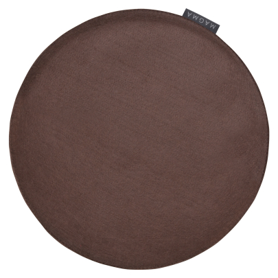 MAGMA Sitzkissen AVARO Form 45 Ø 35 cm braun