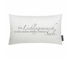 Kissen SINNSPRUCH Ein Lieblingsmensch ist die andere...