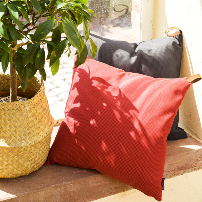 MAGMA Outdoor Kissenhülle KORFU 50 x 50 cm taupe