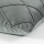 Samt-Kissenhülle NOBLESS 40 x 40 cm grau mit erhabenem Rautenmuster