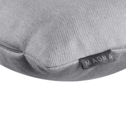 MAGMA Leinen Optik Kissenhülle RIVA 40 x 40 cm grau