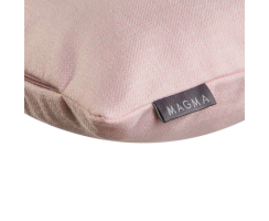 Leinen Optik Kissenhülle RIVA 40 x 40 cm rose