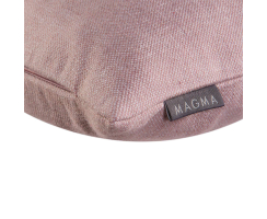 Leinen Optik Kissenhülle RIVA 40 x 40 cm altrose