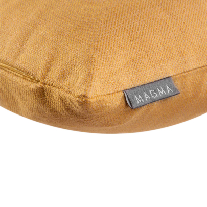 MAGMA Leinen Optik Kissenhülle RIVA 40 x 40 cm senf