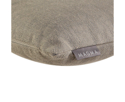 Leinen Optik Kissenhülle RIVA 40 x 40 cm sand