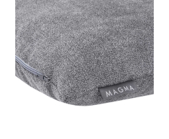 MAGMA Velour Kissenhülle ALFA 50 x 50 cm anthrazit