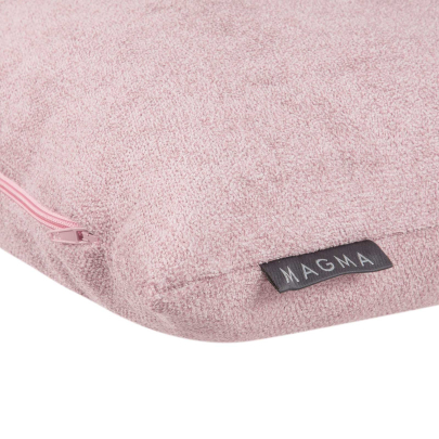 MAGMA Velour Kissenhülle ALFA 50 x 50 cm altrose
