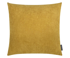 Velour Kissenhülle ALFA 50 x 50 cm senf