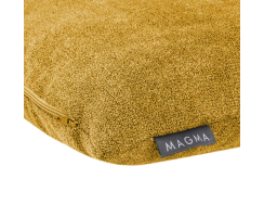 Velour Kissenhülle ALFA 50 x 50 cm senf