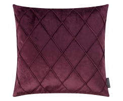 MAGMA Samt-Kissenhülle NOBLESS 50 x 50 cm weinrot...
