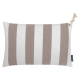 MAGMA Outdoor Kissenhülle SANTORIN mit Öse und Kordel 40 x 60 cm 069 taupe