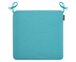 Outdoor Stuhlkissen CAPRI 44x44x4cm mit RV und Kordel...