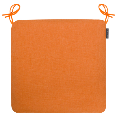 MAGMA Outdoor Stuhlkissen CAPRI 44 x 44 x 4 cm mit RV und Kordel orange