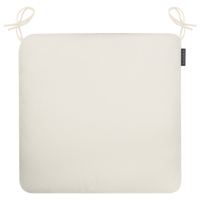 Outdoor Stuhlkissen CAPRI 44x44x4cm mit RV und Kordel beige