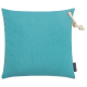 MAGMA Outdoor Kissenhülle CAPRI mit Öse und Kordel 40 x 40 cm türkis