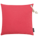 Outdoor Kissenhülle CAPRI mit Öse und Kordel 40 x 40 cm rot
