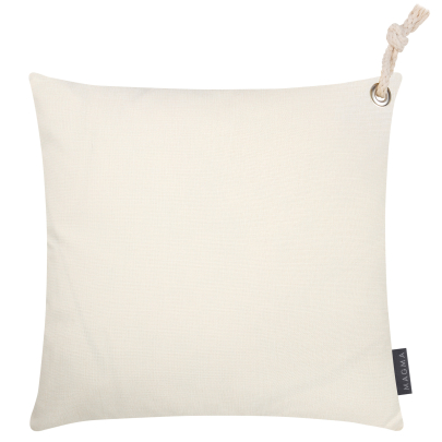 MAGMA Outdoor Kissenhülle CAPRI mit Öse und Kordel 40 x 40 cm beige