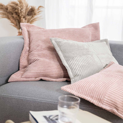 Flauschcord Kissenhülle SHARA