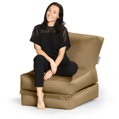 SITTING POINT Outdoor Sitzsack / Liege OUTSIDE TWIST ca. 90x70x80cm / als Liege 180x70x60cm