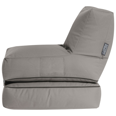 MAGMA SITTING POINT Outdoor Sitzsack / Liege OUTSIDE TWIST grau