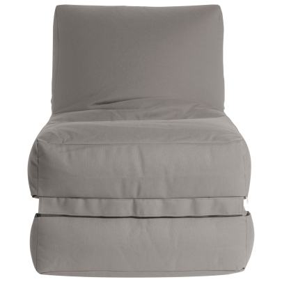 MAGMA SITTING POINT Outdoor Sitzsack / Liege OUTSIDE TWIST grau