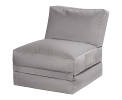 SITTING POINT Outdoor Sitzsack / Liege OUTSIDE TWIST grau