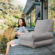 MAGMA SITTING POINT Outdoor Sitzsack / Liege OUTSIDE TWIST grau