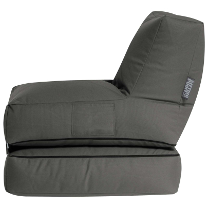 MAGMA SITTING POINT Outdoor Sitzsack / Liege OUTSIDE TWIST anthrazit