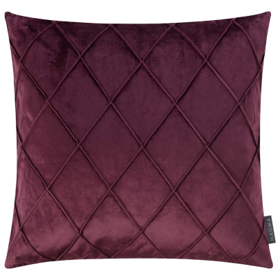 MAGMA Samt-Kissenhülle NOBLESS mit erhabenem Rautenmuster