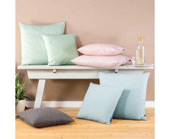 Leinen Optik Kissenhülle RIVA 40 x 40 cm | 50 x 50 cm