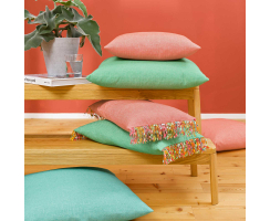 Leinen Optik Kissenhülle RIVA 40 x 40 cm | 50 x 50 cm