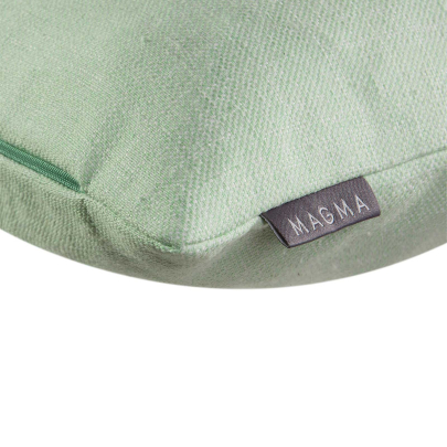 MAGMA Leinen Optik Kissenhülle RIVA 50 x 50 cm pastellgrün