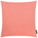 MAGMA Leinen Optik Kissenh&uuml;lle RIVA 50 x 50 cm coralle