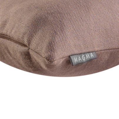 MAGMA Leinen Optik Kissenhülle RIVA 50 x 50 cm taupe