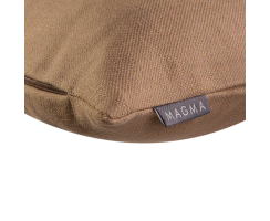 MAGMA Leinen Optik Kissenhülle RIVA 50 x 50 cm caramel